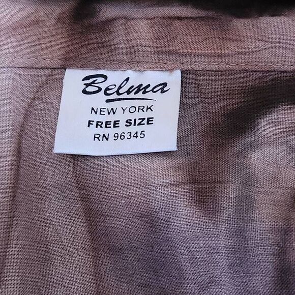 Belma wrap skirt tie dye vintage 90s y2k hippie maxi festival one size - Picture 5 of 6